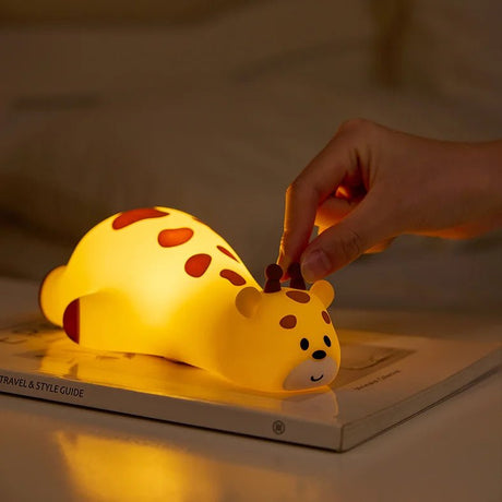 USB Rechargeable Cute Animal Pig / Rabbit LED Night Lights - Hans Lumiere