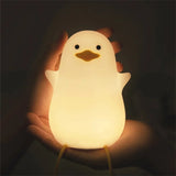 USB Rechargeable Duck Silicone Night Light With Timer - Hans Lumiere