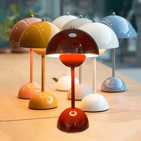 USB Rechargeable Mushroom Table Lamp - Hans Lumiere