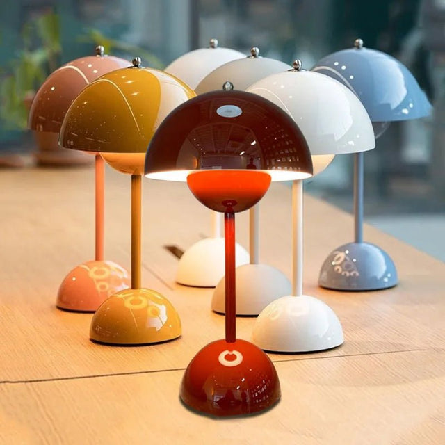 USB Rechargeable Mushroom Table Lamp - Hans Lumiere