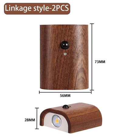 USB Rechargeable Wireless LED Wall Lamp With Motion Sensor - Hans Lumiere