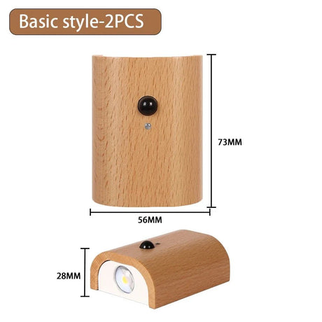 USB Rechargeable Wireless LED Wall Lamp With Motion Sensor - Hans Lumiere