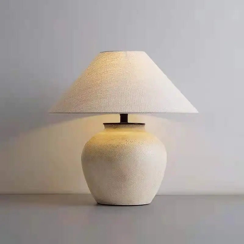 Vintage Ceramic LED Floor Lamp - Hans Lumiere