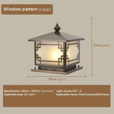Vintage Outdoor Electricity Post Lamp - Hans Lumiere