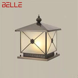 Vintage Outdoor Electricity Post Lamp - Hans Lumiere