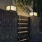 Vintage Outdoor Solar Post Lamp - Hans Lumiere