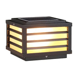 Vintage Outdoor Solar Post Lamp - Hans Lumiere