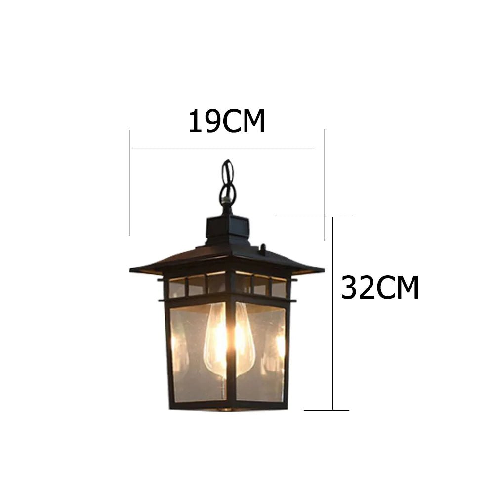 Vintage Outdoor Waterproof Pendant Lamp - Hans Lumiere