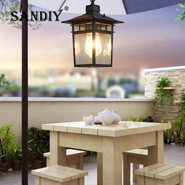Vintage Outdoor Waterproof Pendant Lamp - Hans Lumiere