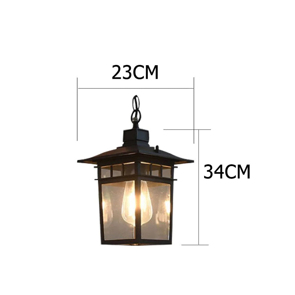 Vintage Outdoor Waterproof Pendant Lamp - Hans Lumiere