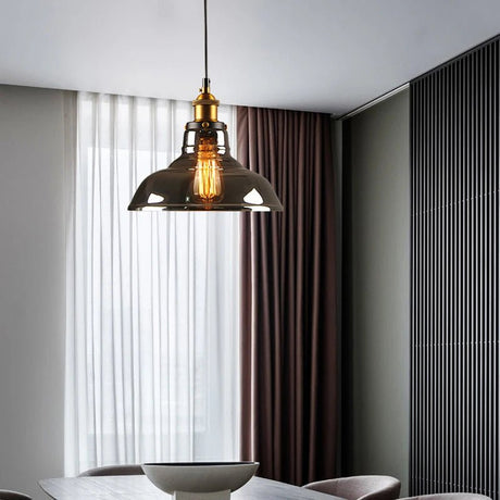 Vintage Pendant Lights Glass Hanging Lamp - Hans Lumiere