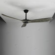Vintage Wood Ceiling Fan With Remote Control - Hans Lumiere