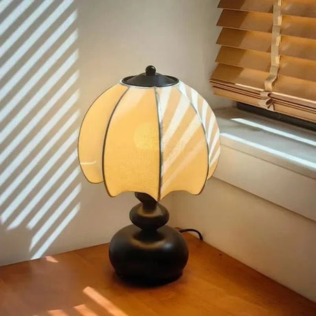 Wabi Sabi Glass Table Lamp – Dimmable Voice-Control Bedside Light - Hans Lumiere