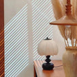 Wabi Sabi Glass Table Lamp – Dimmable Voice-Control Bedside Light - Hans Lumiere