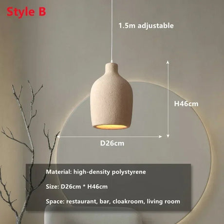 Wabi - Sabi Japanese Style Chandelier - Hans Lumiere