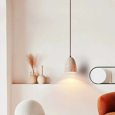 Wabi - Sabi Style Creamy Pendant Lamp - Hans Lumiere