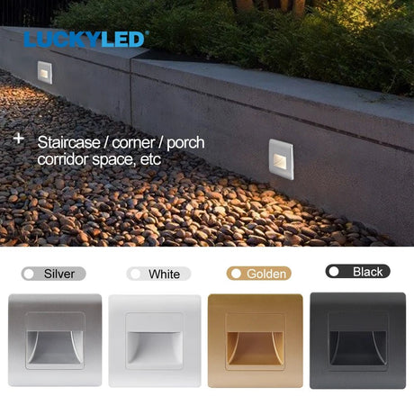 Wall Lamp Recessed Led Wall Light With Motion Sensor - Hans Lumiere