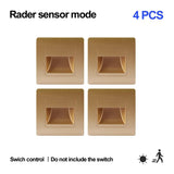 Wall Lamp Recessed Led Wall Light With Motion Sensor - Hans Lumiere