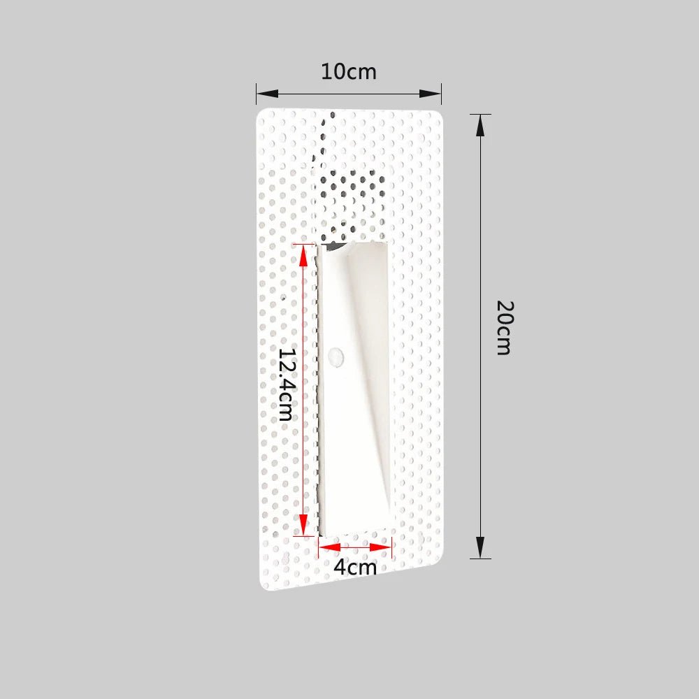 Wall Lamp Recessed Night Light With PIR Sensor - Hans Lumiere