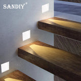 Wall Lamp Recessed Night Light With PIR Sensor - Hans Lumiere