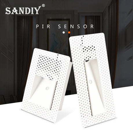 Wall Lamp Recessed Night Light With PIR Sensor - Hans Lumiere