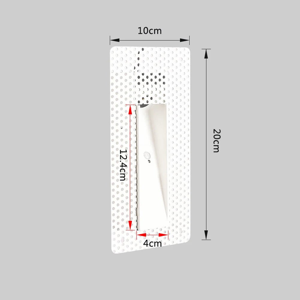 Wall Lamp Recessed Night Light With PIR Sensor - Hans Lumiere