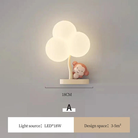 Warm Cute Children's Room Cloud Wall LED Lamp - Hans Lumiere