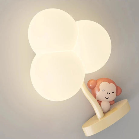 Warm Cute Children's Room Cloud Wall LED Lamp - Hans Lumiere