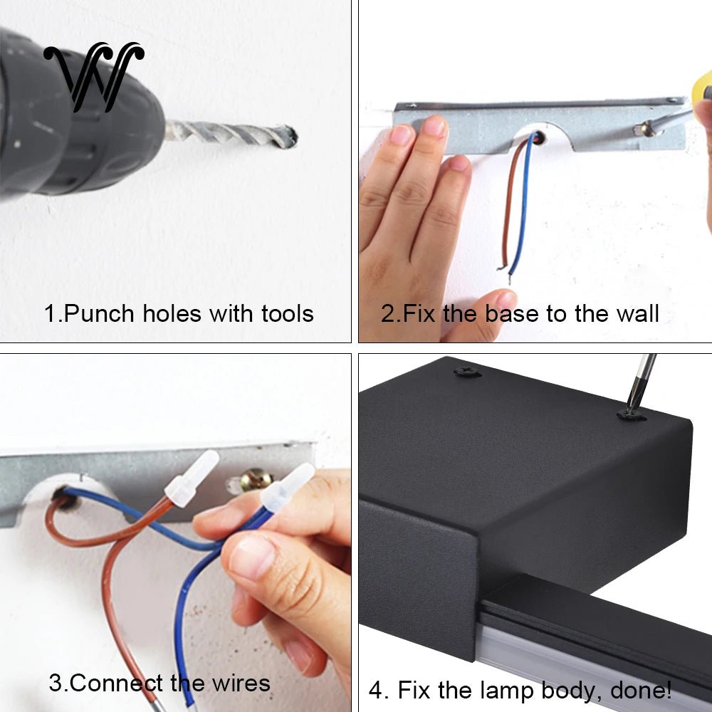 Waterproof Bathroom Light Wall Lamp - Hans Lumiere