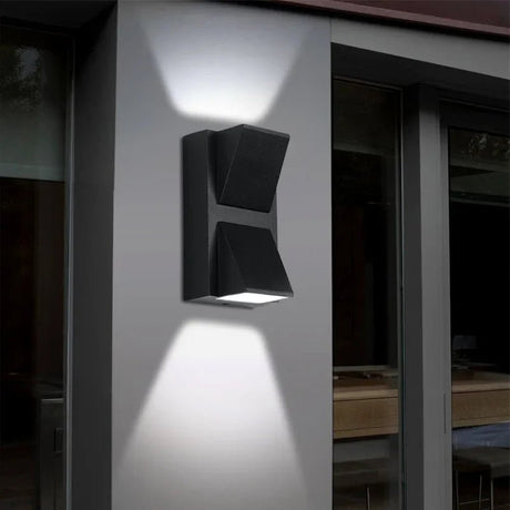 Waterproof Dual Head Aluminum LED Wall Light - Hans Lumiere