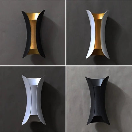 Waterproof LED Wall Lamp 10W – IP65 Aluminum Indoor/Outdoor Sconce - Hans Lumiere
