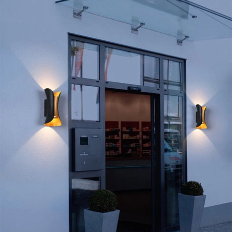 Waterproof LED Wall Lamp 10W – IP65 Aluminum Indoor/Outdoor Sconce - Hans Lumiere
