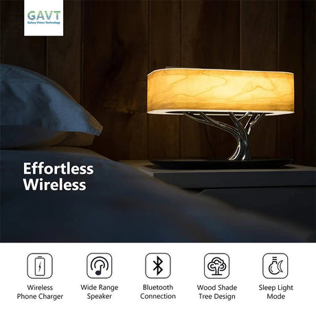 Wireless Phone Charger LED Table Lamp - Hans Lumiere