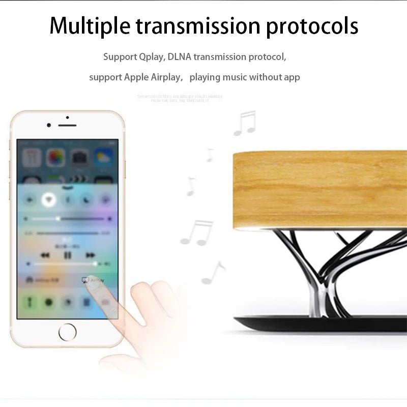Wireless Phone Charger LED Table Lamp - Hans Lumiere