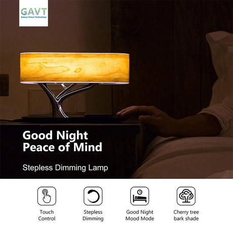 Wireless Phone Charger LED Table Lamp - Hans Lumiere