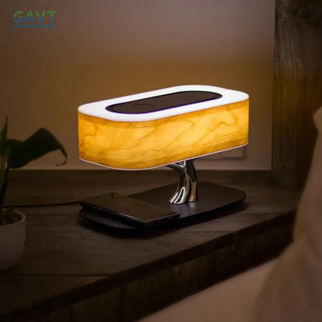 Wireless Phone Charger LED Table Lamp - Hans Lumiere