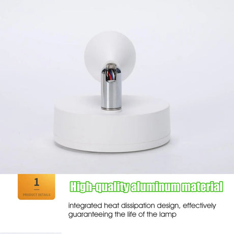 Wireless Rechargeable LED Uplight Spotlight for Plants & Art - Hans Lumiere