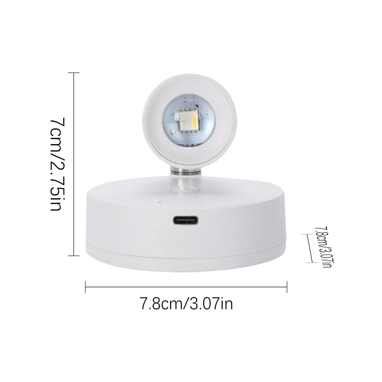 Wireless Rechargeable LED Uplight Spotlight for Plants & Art - Hans Lumiere