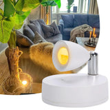 Wireless Rechargeable LED Uplight Spotlight for Plants & Art - Hans Lumiere