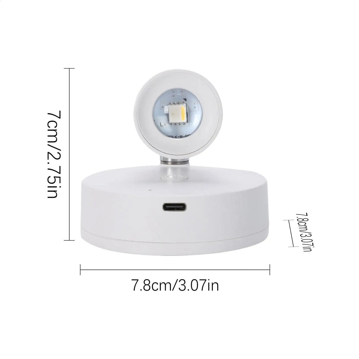 Wireless Rechargeable LED Uplight Spotlight for Plants & Art - Hans Lumiere