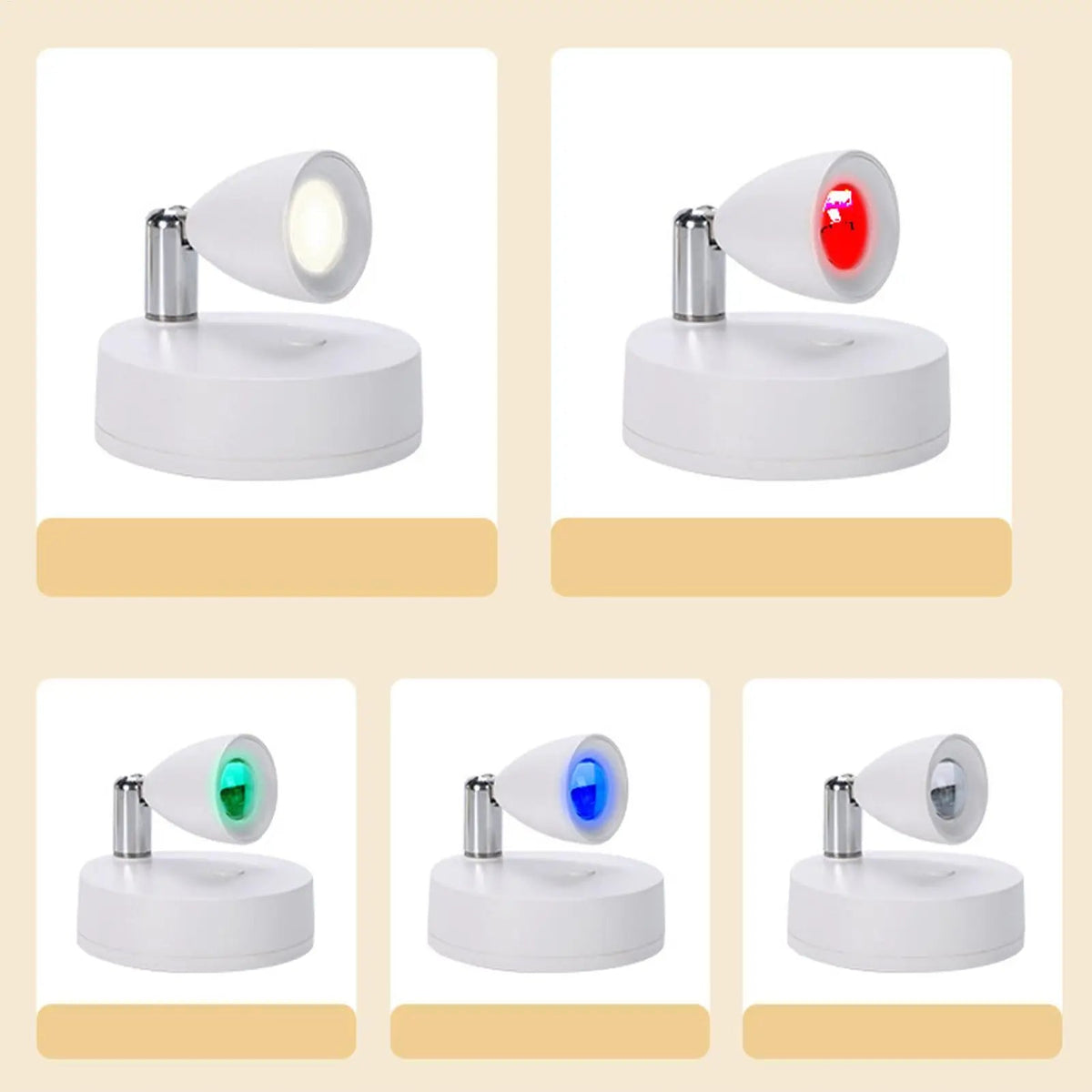 Wireless Rechargeable LED Uplight Spotlight for Plants & Art - Hans Lumiere