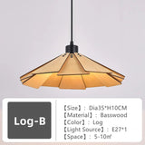 Wooden Nordic Pendant Light Ceiling Chandelier - Hans Lumiere