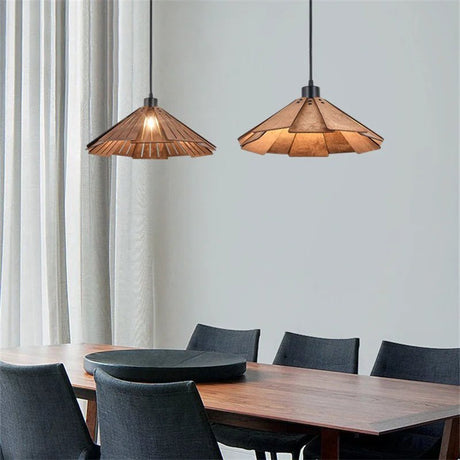 Wooden Nordic Pendant Light Ceiling Chandelier - Hans Lumiere