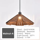 Wooden Nordic Pendant Light Ceiling Chandelier - Hans Lumiere