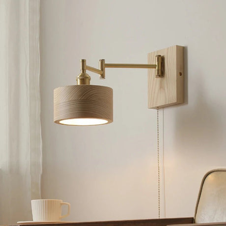 Woodiness LED Simplicity Wall Lamp - Hans Lumiere
