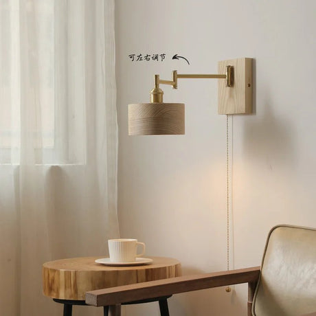 Woodiness LED Simplicity Wall Lamp - Hans Lumiere