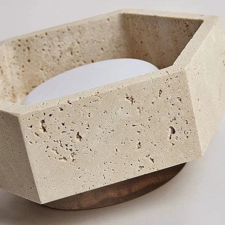 Yellow Cave Stone LED Downlight Ceiling Lamp - Hans Lumiere