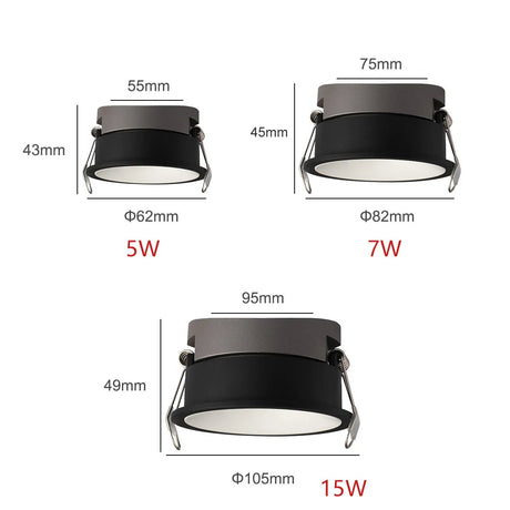 Zigbee DALI Smart Recessed Spotlight – 5CCT LED Downlight - Hans Lumiere