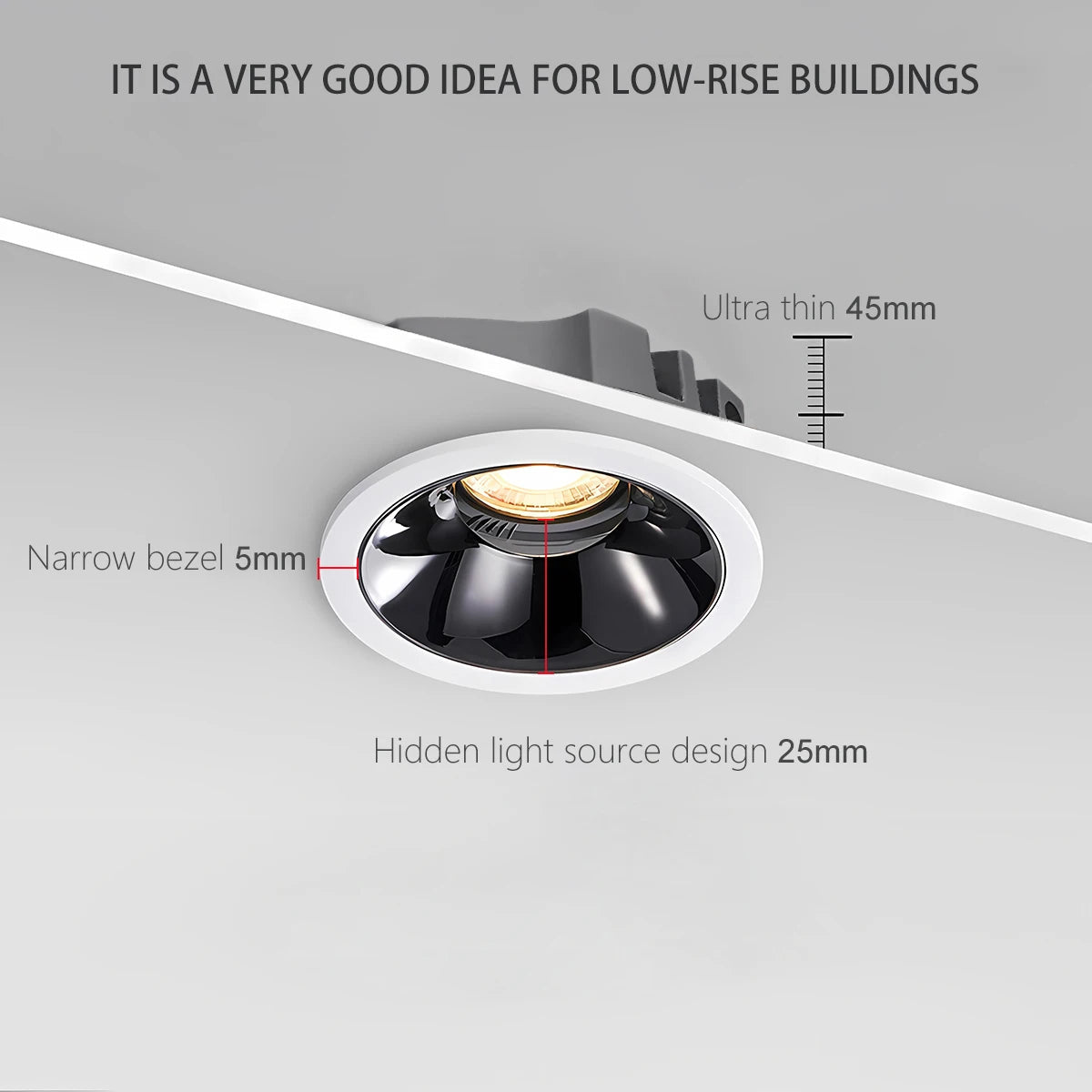 Zigbee DALI Smart Recessed Spotlight – 5CCT LED Downlight - Hans Lumiere